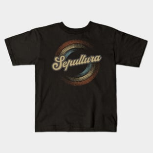 Sepultura Circular Fade Kids T-Shirt